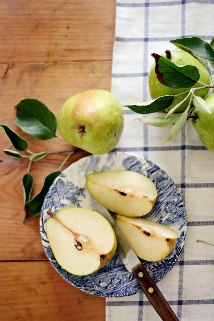 Summer Pears and Keeping in Touch