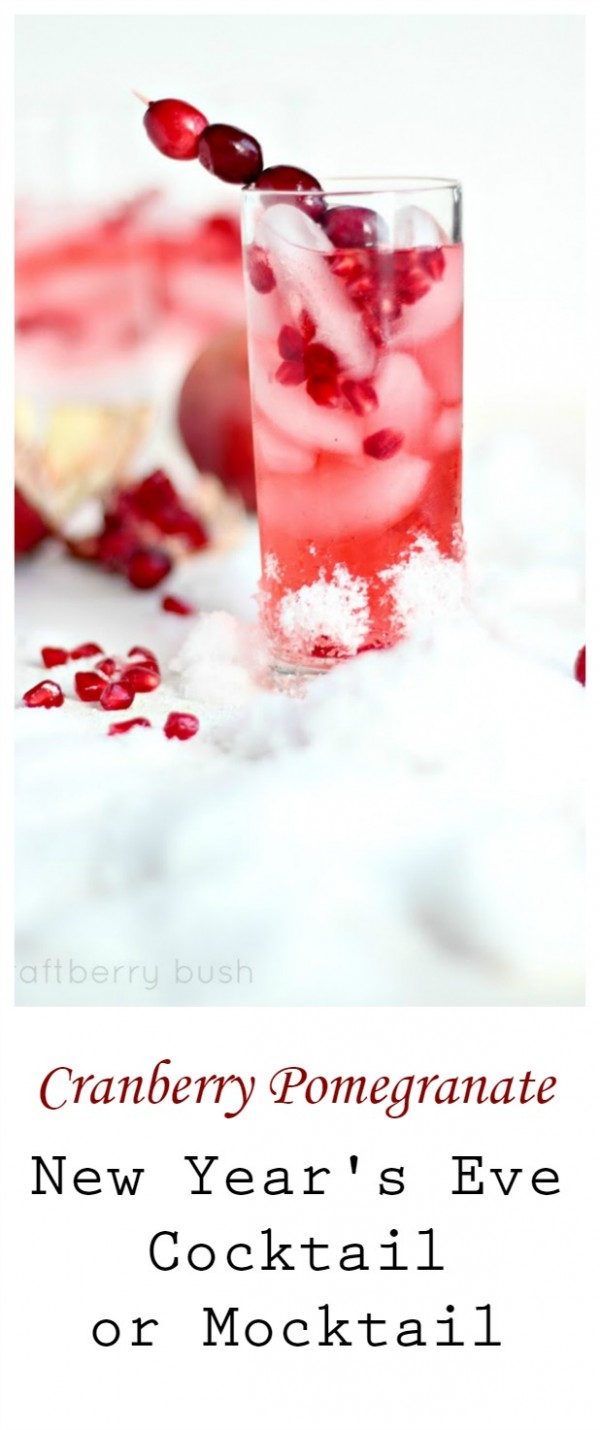 Frozen fruit cocktail stir sticks