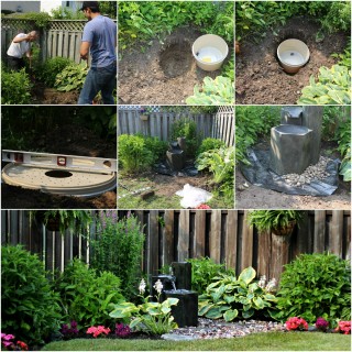 Easy to Install Garden Fountain