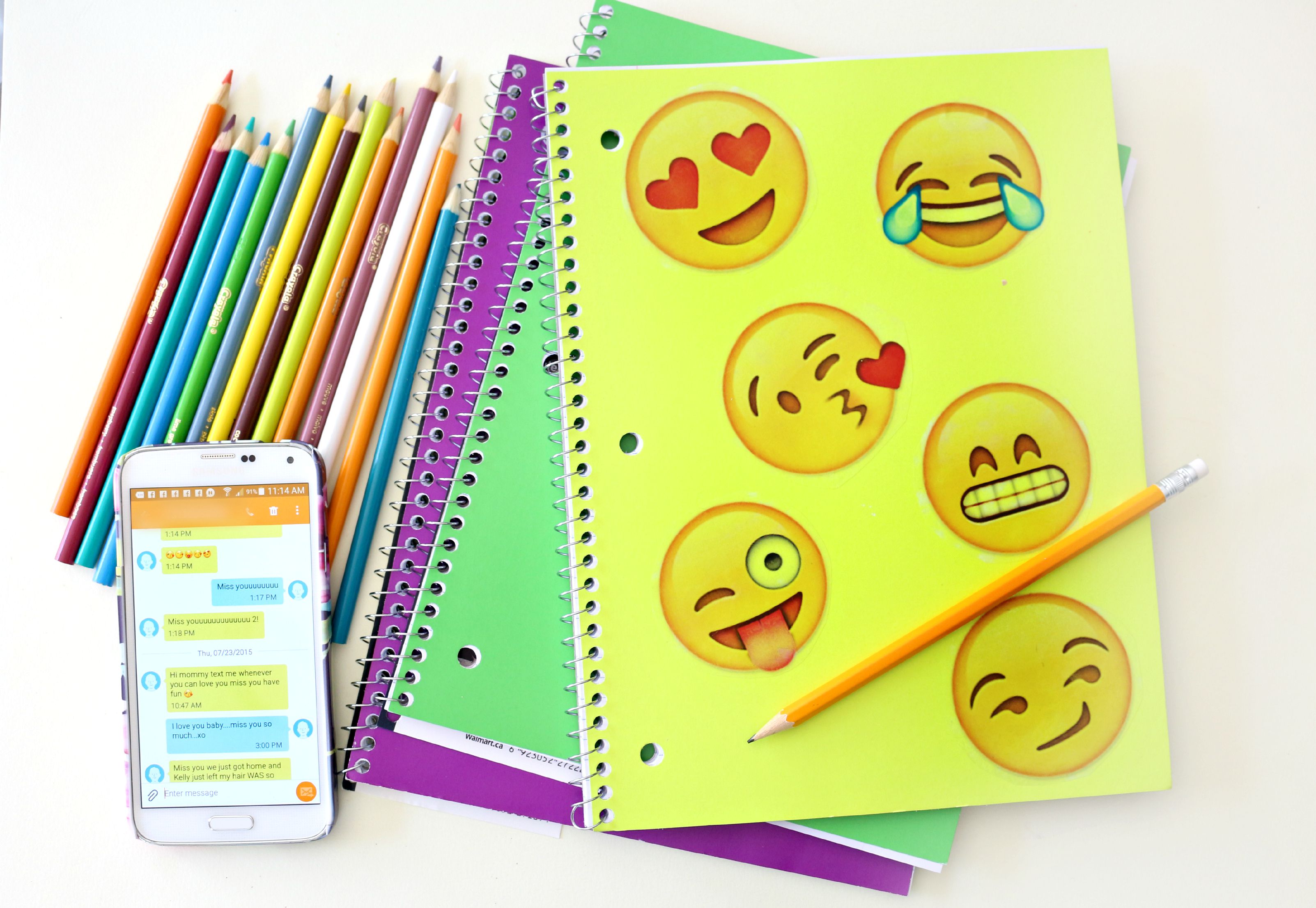 Boy Emojis Kids Notebook