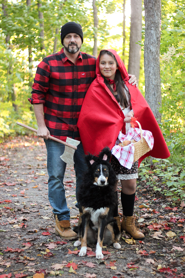 Little Red Riding Hood Woodsman Costume