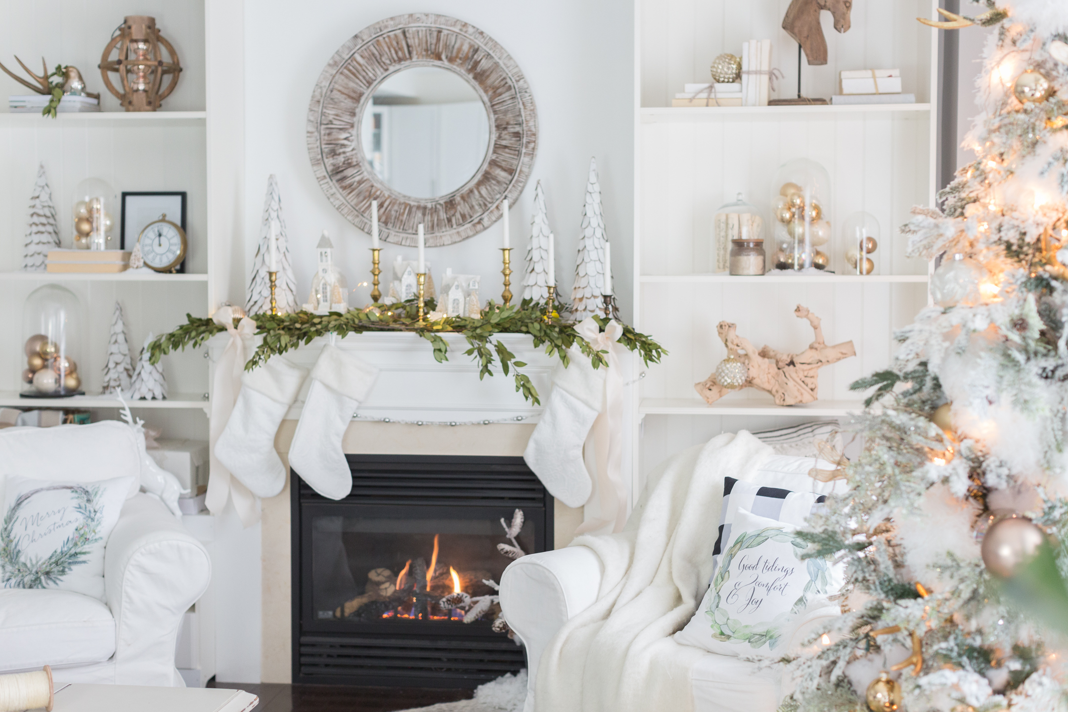 White Christmas Decor