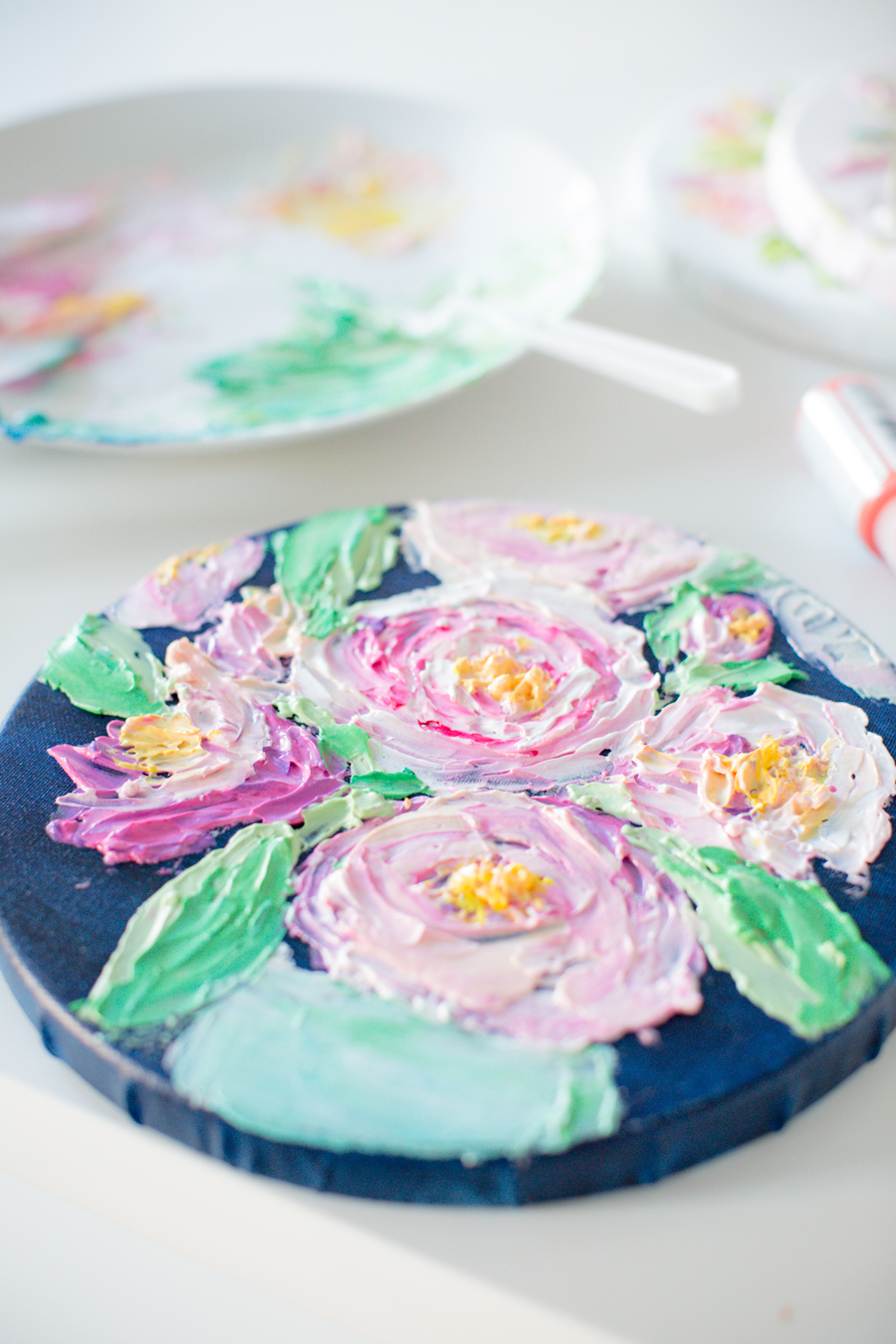 Pooja Xnxxx - How to Paint Textured Roses