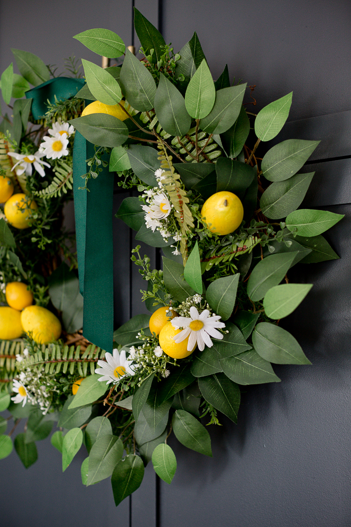 DIY Whimsical Spring Wreath - zevy joy