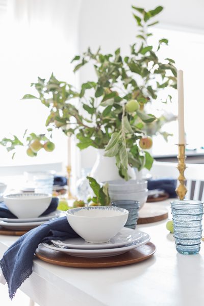 Apple Branch Tablescape