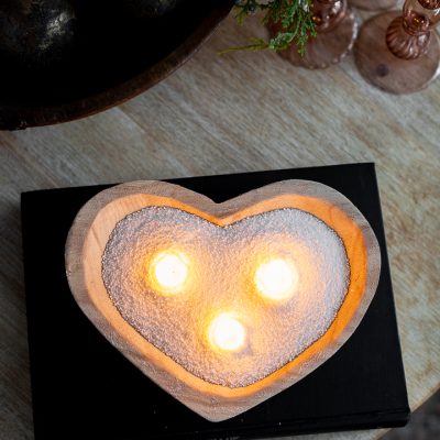 Heart Shaped Candle using Sand Wax