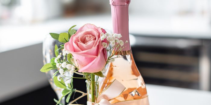 Floral Bottle Gift Idea