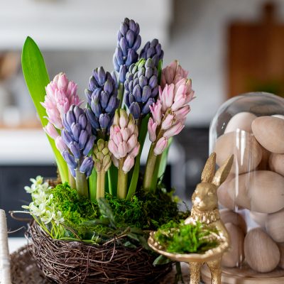 Spring Nest Flower Arrangement